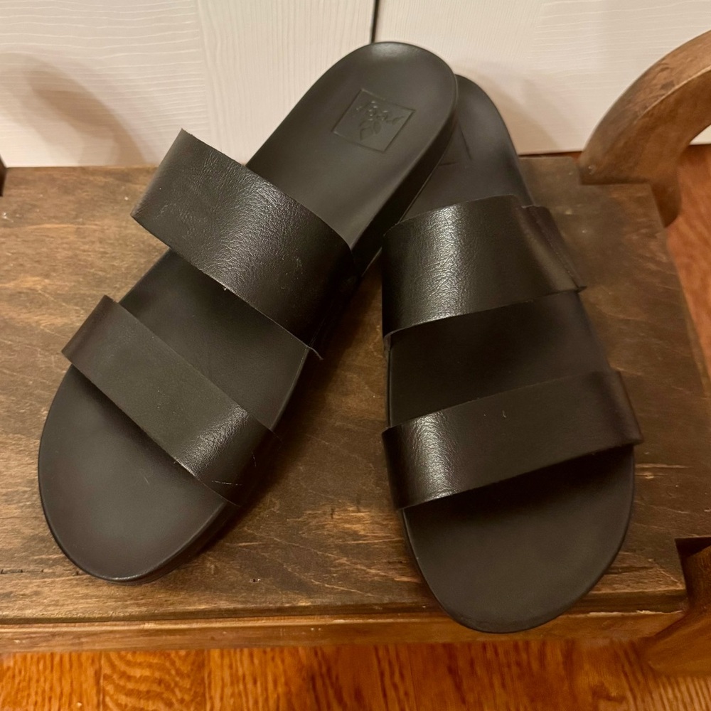 Reef Women's Cushion Vista Slide Sandal,Size 11